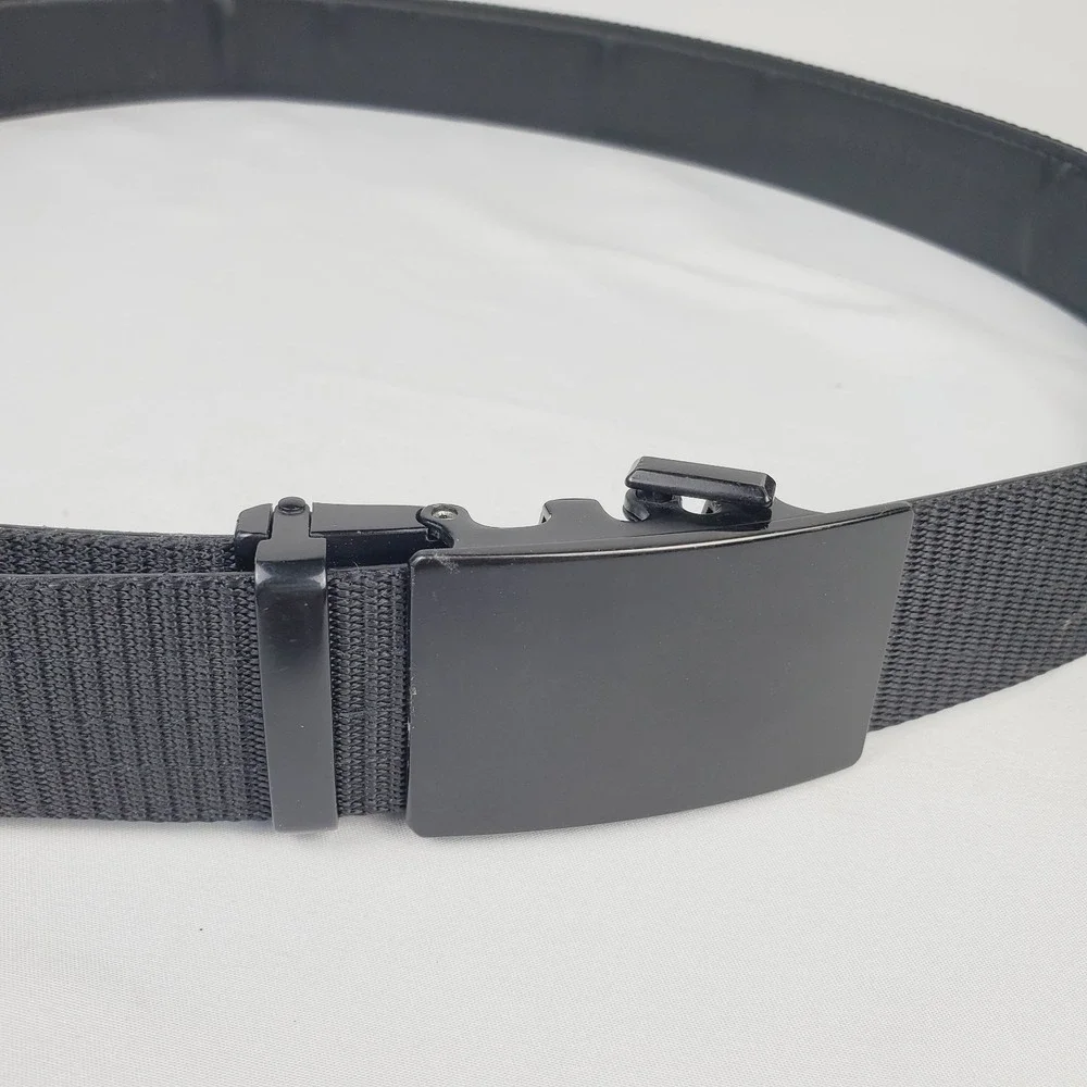 Anson Belt Men's Black Canvas Tactical 1.5